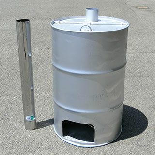 ドラム缶焼却炉 200L 家庭用 | 農業屋.com