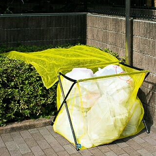 折りたたみ式 カラスネット ゴミX (防鳥具 防獣 鳥対策 ゴミ箱
