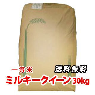 ミルキークイーン 玄米 30kg 