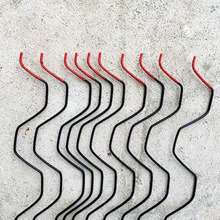  ハウス用　被覆クスプリング　２ｍ　Φ２．０　400本入